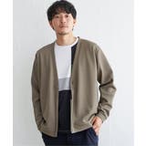 ベージュ | パイナップルワンボタンカーディガン | ikka