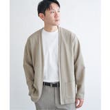ダブルフェイスDRYカノコカーディガン | ikka | 詳細画像7