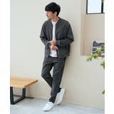 【セットアップ対応】テックストレッチジップポケットカーディガン | ikka | 詳細画像6
