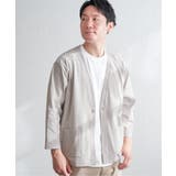 【接触冷感／抗菌防臭】GOKU楽セイケツ8分袖カーディガン | ikka  | 詳細画像7 