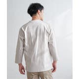 【接触冷感／抗菌防臭】GOKU楽セイケツ8分袖カーディガン | ikka  | 詳細画像15 