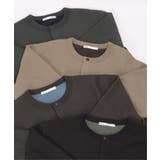 【親子コーデ】ボンディングクルーネックカーディガン | ikka  | 詳細画像34 