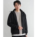 【セットアップ対応】ダブルフェイスカノコ2wayジップパーカ | ikka  | 詳細画像9 