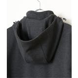 【セットアップ対応】ダブルフェイスカノコ2wayジップパーカ | ikka  | 詳細画像22 