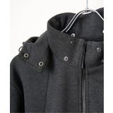 【セットアップ対応】ダブルフェイスカノコ2wayジップパーカ | ikka  | 詳細画像24 