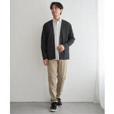 ダブルフェイスDRY鹿の子カーディガン | ikka  | 詳細画像14 