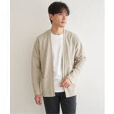 ダブルフェイスDRY鹿の子カーディガン | ikka  | 詳細画像19 