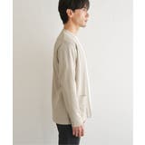 ダブルフェイスDRY鹿の子カーディガン | ikka  | 詳細画像23 