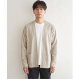 ダブルフェイスDRY鹿の子カーディガン | ikka  | 詳細画像25 