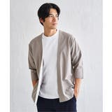 【抗菌防臭】GOKU楽冷感7分袖カーディガン | ikka  | 詳細画像7 