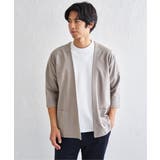 【抗菌防臭】GOKU楽冷感7分袖カーディガン | ikka  | 詳細画像8 