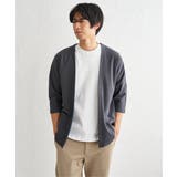 【抗菌防臭】GOKU楽冷感7分袖カーディガン | ikka  | 詳細画像10 
