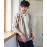 【抗菌防臭】GOKU楽冷感7分袖カーディガン | ikka  | 詳細画像2 