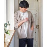 【抗菌防臭】GOKU楽冷感7分袖カーディガン | ikka  | 詳細画像3 