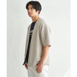 冷感DRY鹿の子5分袖カーディガン | ikka | 詳細画像12
