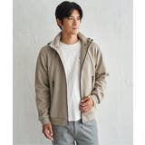 ダブルフェイス鹿の子2wayジップパーカ【セットアップ対応】 | ikka  | 詳細画像11 