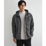 チャコール | ダンボールデッキパーカ | ikka
