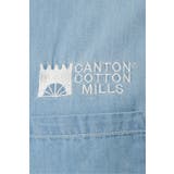 CANTON COTTON MILLS バンドカラーシャツ | ikka  | 詳細画像12 