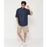 【WEB限定】BEVERLY HILLS POLO CLUB デニム半袖シャツ | ikka  | 詳細画像14