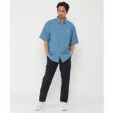 【WEB限定】BEVERLY HILLS POLO CLUB デニム半袖シャツ | ikka  | 詳細画像15