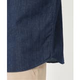 【WEB限定】BEVERLY HILLS POLO CLUB デニム半袖シャツ | ikka  | 詳細画像6