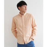 オレンジ | 【吸水速乾】イージーケアオックスボタンダウンシャツ | ikka