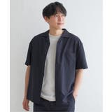 【セットアップ対応】Reflax(R) リラックスオープンカラーシャツ | ikka  | 詳細画像7 