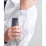 ブロックスパイピング切り替えシャツ | ikka  | 詳細画像12 