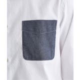 ブロックスパイピング切り替えシャツ | ikka  | 詳細画像14 