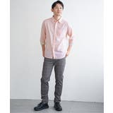 7分袖フレンチリネンMIX無地シャツ | ikka | 詳細画像23