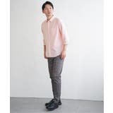7分袖フレンチリネンMIX無地シャツ | ikka | 詳細画像24