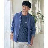 7分袖フレンチリネンMIX無地シャツ | ikka | 詳細画像2