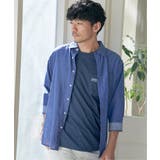 7分袖フレンチリネンMIX無地シャツ | ikka | 詳細画像3