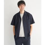 ダークネイビー | 【セットアップ対応】Reflax(R) リラックスオープンカラーシャツ | ikka