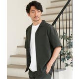 【セットアップ対応】Reflax(R) リラックスオープンカラーシャツ | ikka | 詳細画像3