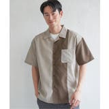 リネンライク切り替えオープンカラーシャツ | ikka | 詳細画像19