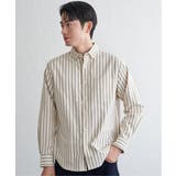 イージーケアオックススイスカラーボタンダウンシャツ | ikka  | 詳細画像21 