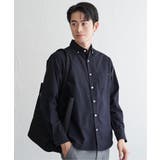 イージーケアオックススイスカラーボタンダウンシャツ | ikka  | 詳細画像1 