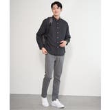 【芸能人着用】イージーケアネルスイスカラーボタンダウンシャツ | ikka  | 詳細画像7 