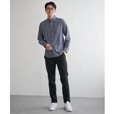 【芸能人着用】イージーケアネルスイスカラーボタンダウンシャツ | ikka  | 詳細画像11 