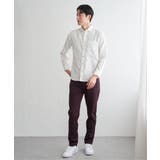 【芸能人着用】イージーケアネルスイスカラーボタンダウンシャツ | ikka  | 詳細画像4 