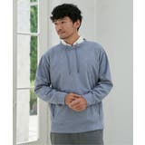 【芸能人着用】イージーケアネルスイスカラーボタンダウンシャツ | ikka  | 詳細画像5 