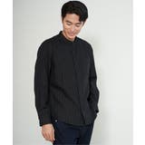 イージ?ケアネルバンドカラーシャツ | ikka  | 詳細画像2 