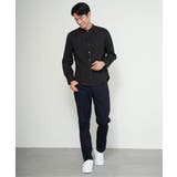 イージ?ケアネルバンドカラーシャツ | ikka  | 詳細画像3 