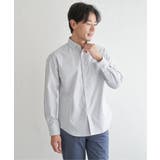 イージーケアソフトOXスイスカラーボタンダウンシャツ | ikka  | 詳細画像12 