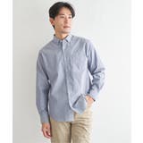 イージーケアソフトOXスイスカラーボタンダウンシャツ | ikka  | 詳細画像23 