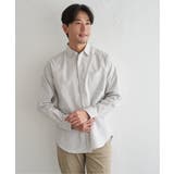 イージーケアソフトOXスイスカラーボタンダウンシャツ | ikka  | 詳細画像27 