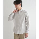 イージーケアソフトOXスイスカラーボタンダウンシャツ | ikka  | 詳細画像28 