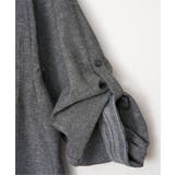 【吸水速乾】フレンチリネンMIX袖2WAYシャツ | ikka  | 詳細画像37 