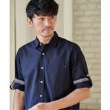 オックス袖2WAY裾切り替えシャツ | ikka | 詳細画像5
